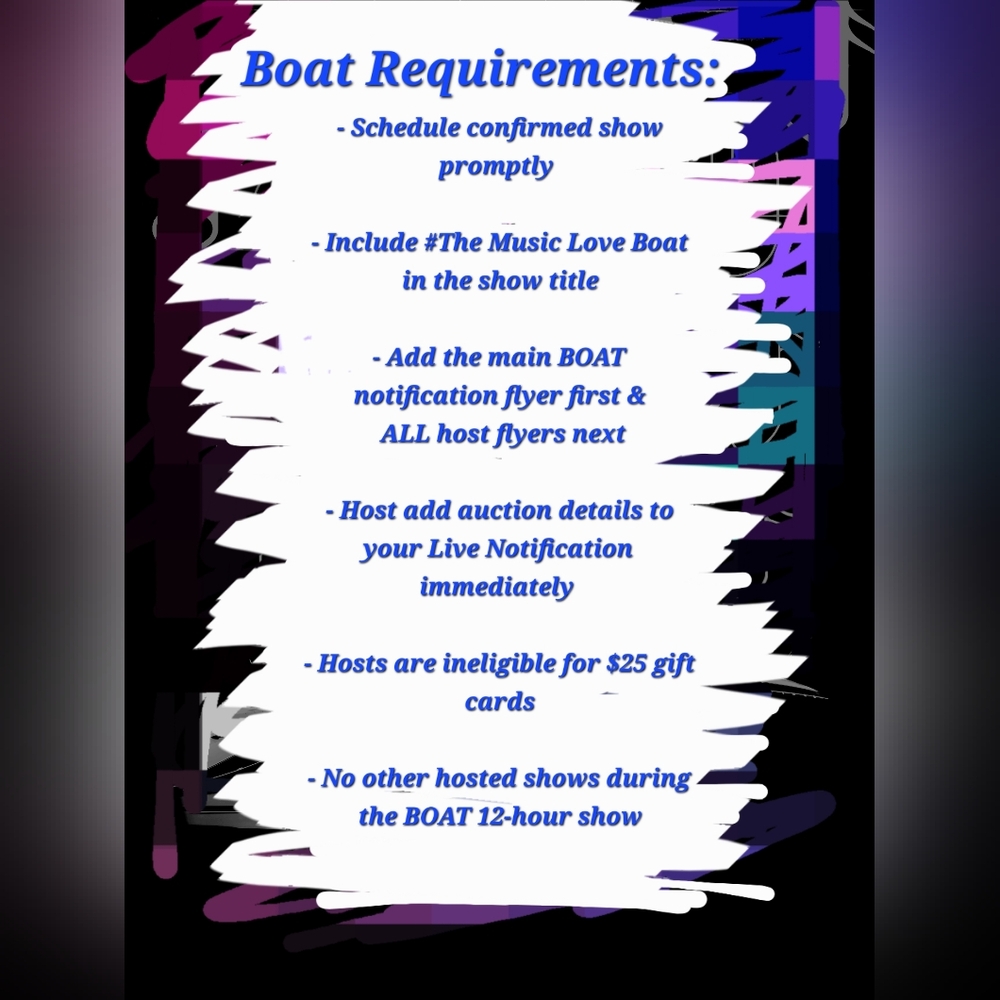 Music Love Boat Notification ($25+ SBs) - Picture 3 of 3